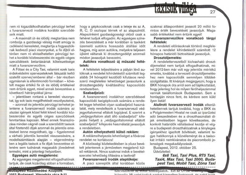 Nyílt levél néhány szerepet tévesztett üzletembernek!