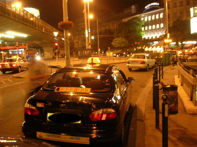 Budapest taxival utaztam
