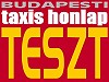 Budapesti taxis honlap teszt, eredmények